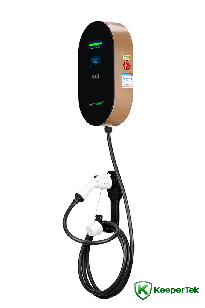 7/14/11/22KW ڀت تي لڳل سنگل گن ۽ ڊبل گن AC چارجنگ پائل KT-HC01